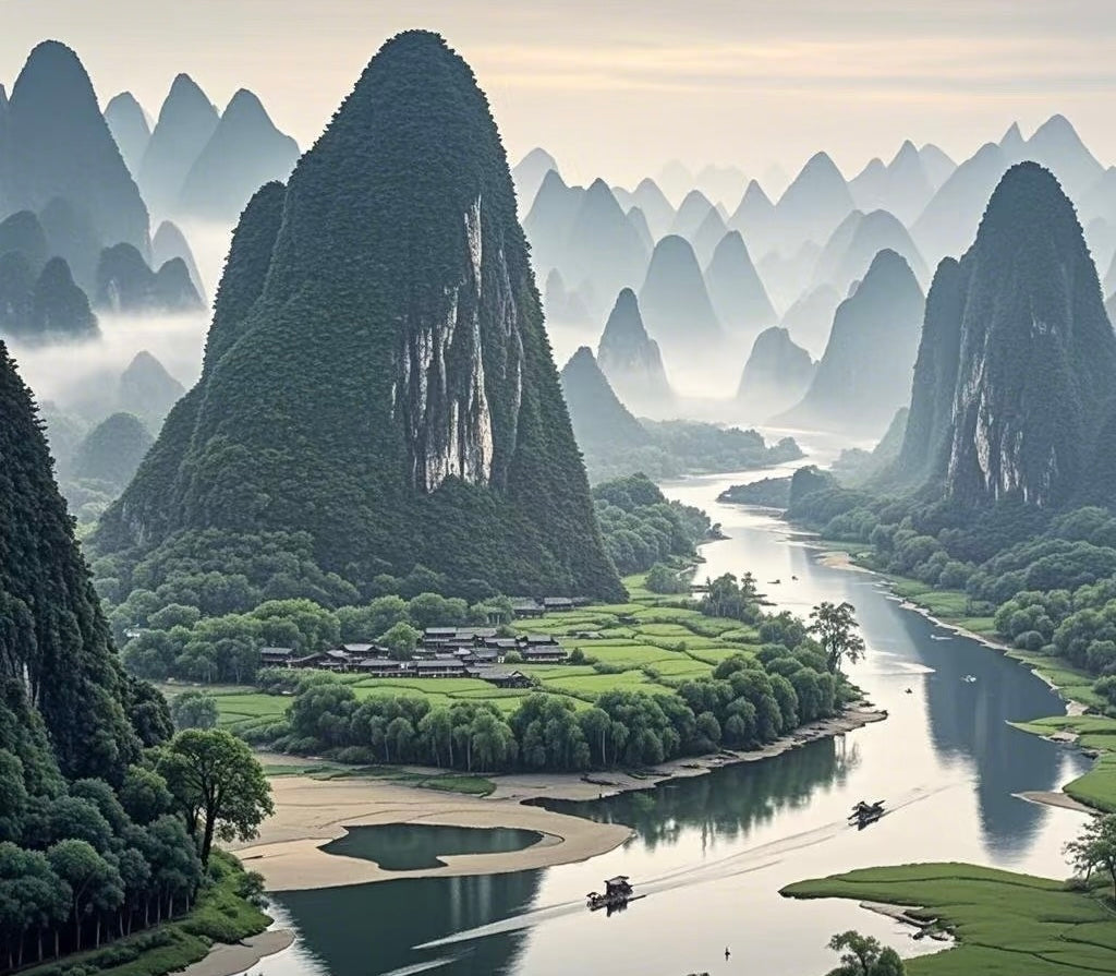 Pastoral Song of Mountains & Waters: Guangxi Escape