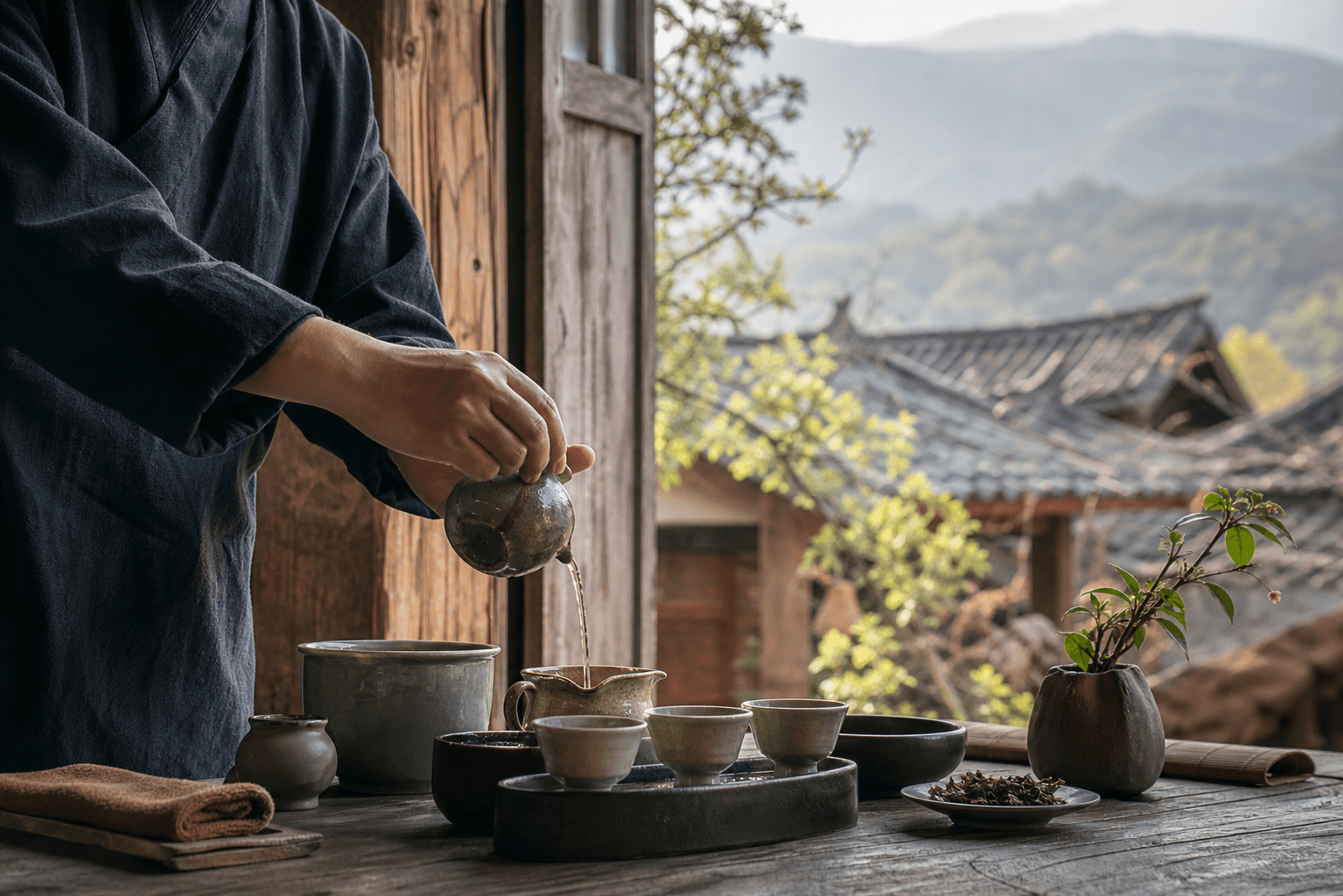 A quiet morning in rural Yunnan